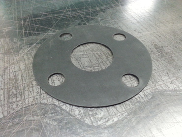 EPDM FDA FLG GSK 3"FULL FACE BLK